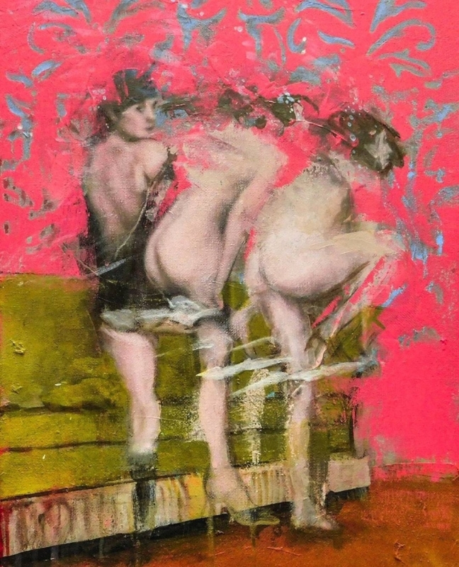 Louis Braquet, Disrobing, 2017 Louis Braquet, Disrobing, 2017
