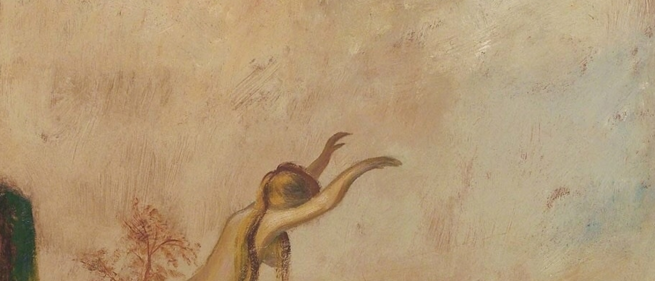 Louis Michel Eilshemius, Untitled (Love Bather), 1917.