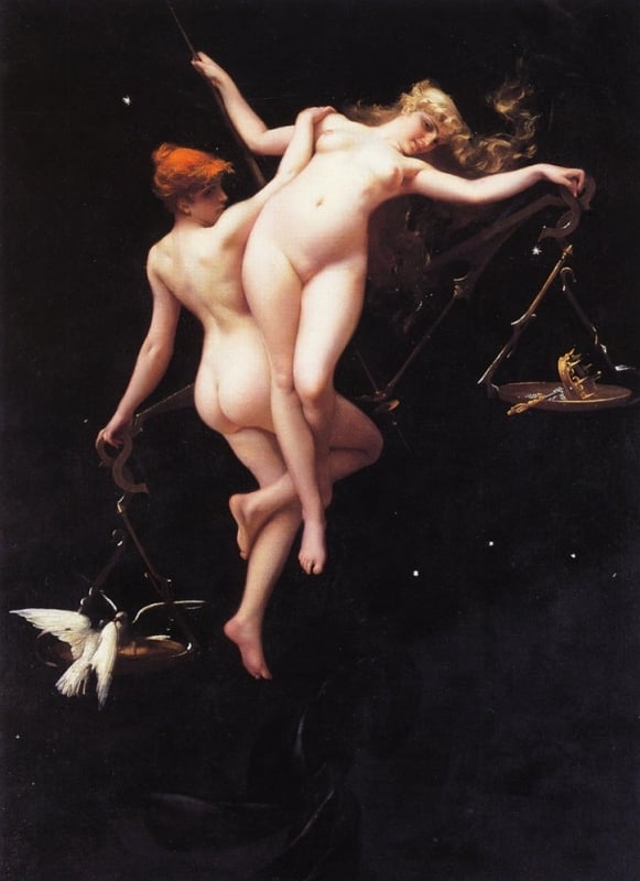 Luis Ricardo Falero Balance of the Zodiac