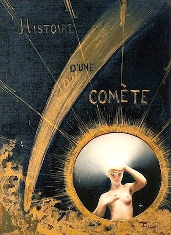 Luis Ricardo Falero Histoire d’une comete