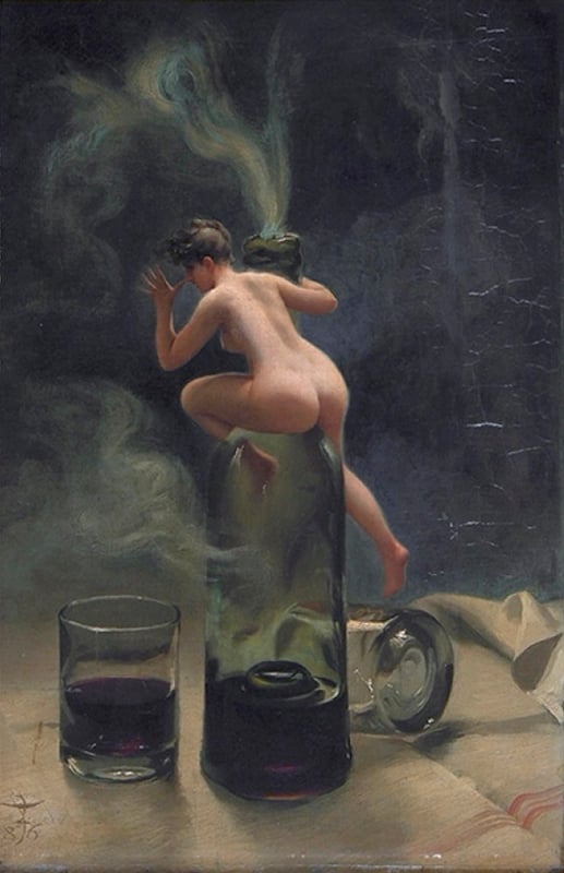 Luis Ricardo Falero Le vin Ginguet