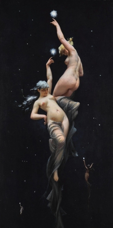 Luis Ricardo Falero Moonlit Beauties