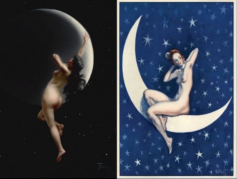 Luis Ricardo Falero The Moon Nymph