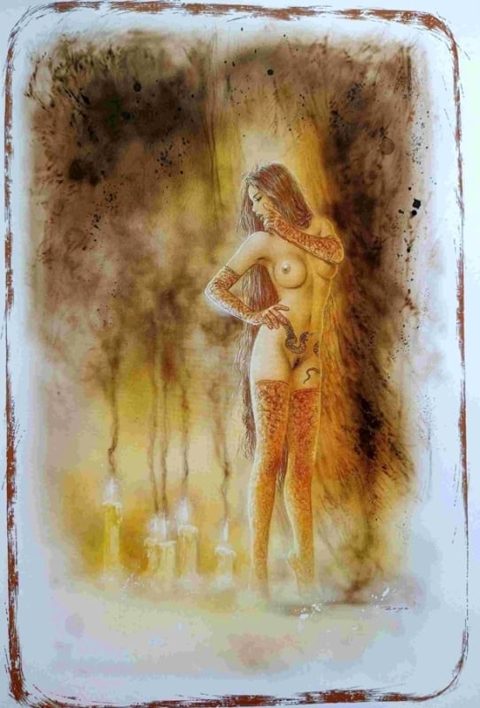 luis royo The House of the Snake