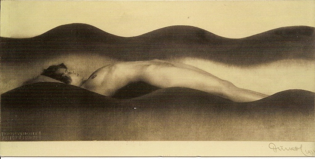 lying nude. František Drtikol