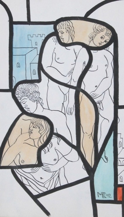 majevskis Illustration to the Erotic Letters of Aristaenetus