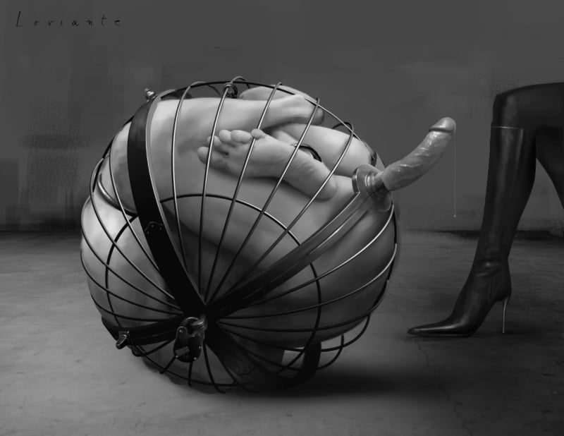 male slave trap by Loviante