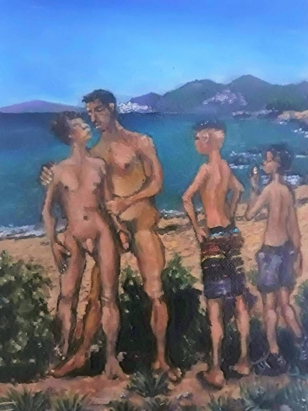 Man and Boys by Giorgos Nicolaou