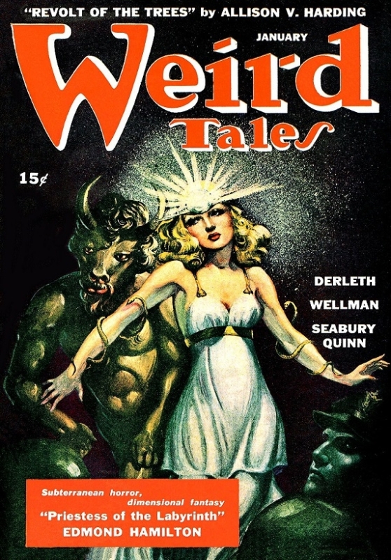 Margaret Brundage last cover Weird Tales