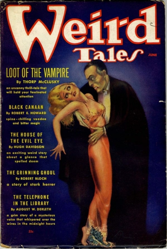 Margaret Brundage Weird Tales Dracula