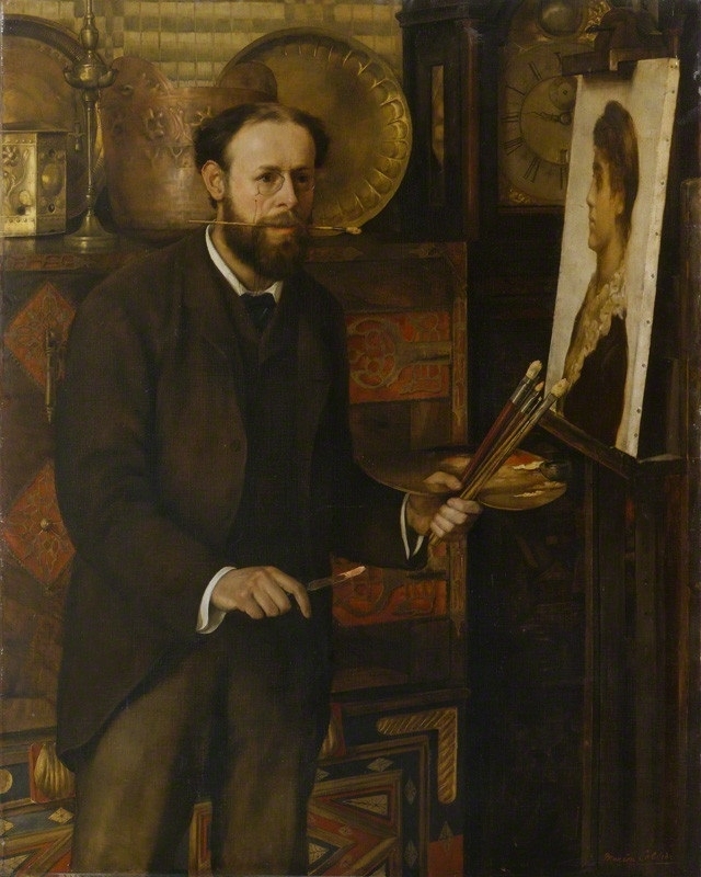 Marion Collier, Portrait of John Collie