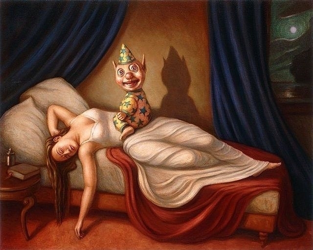 Mark Bryan, parody on Fuseli