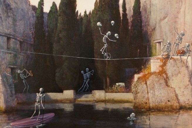 Mark Bryan The Isle Of The Dead  detail