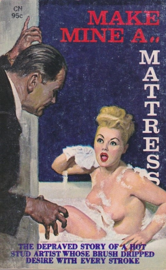 Mark Mine as Mattress Pulp Novel