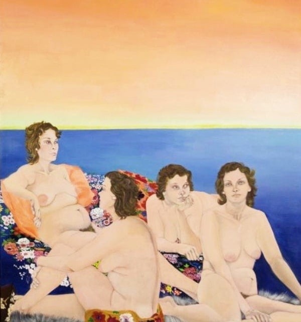 Martha Edelheit, Women in Landscape (right panel) Martha Edelheit, Women in Landscape (right panel)