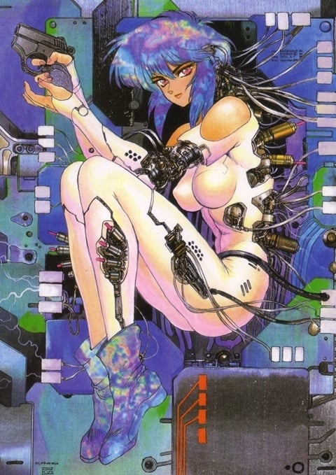 masamune shirow Ghost in the Shell