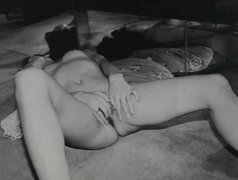 masturbating female by Nobuyoshi Araki