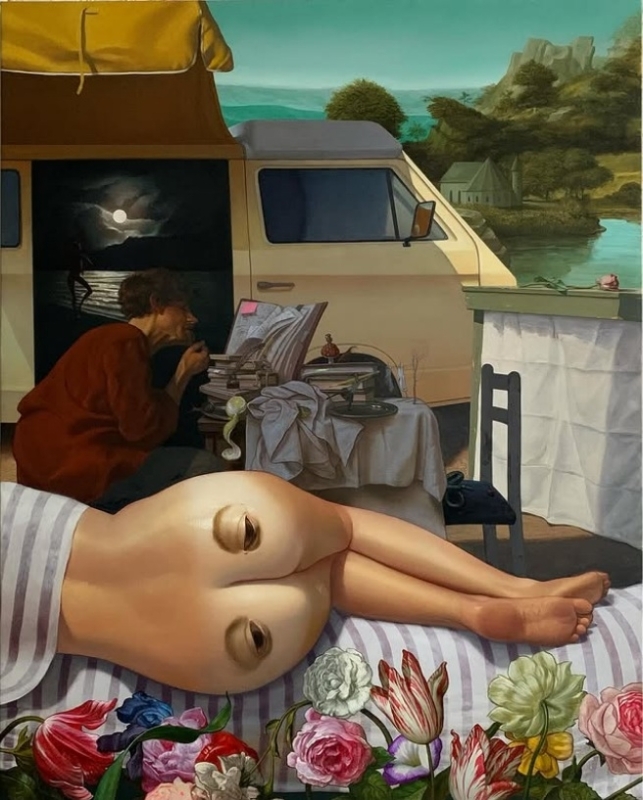 Matt Hansel, The Hermit and The Muse, 2024 Matt Hansel, The Hermit and The Muse, 2024
