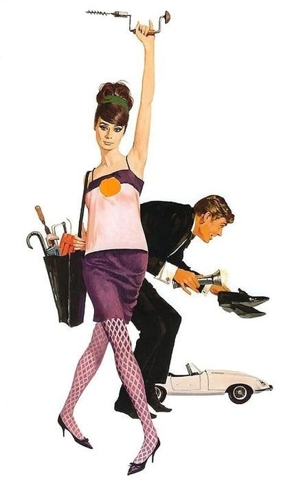McGinnis’ art for How to Steal a Million movie poster