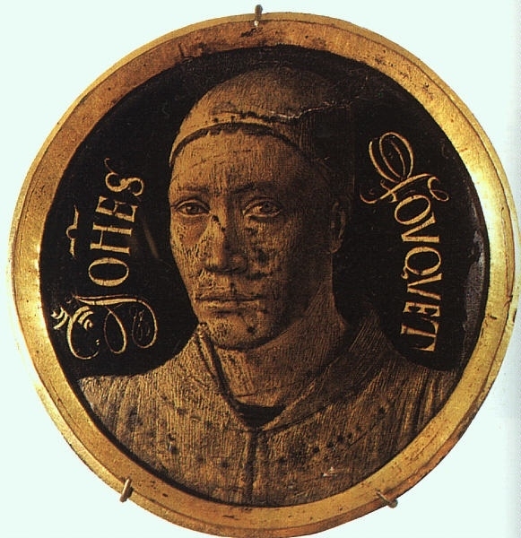 Medallion with a portrait of the artist originally on the frame now at the Louvre