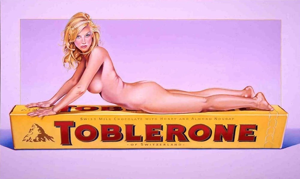 Mel Ramos toblerone tess