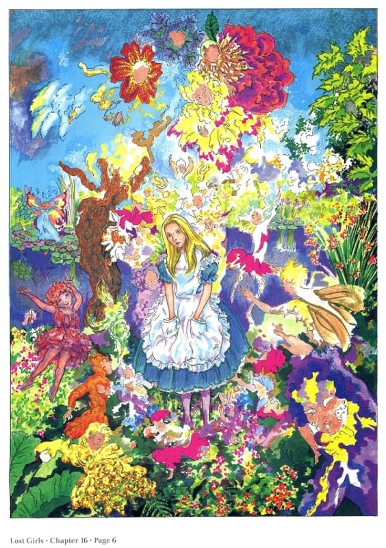 Melinda Gebbie Alice in Wonderland