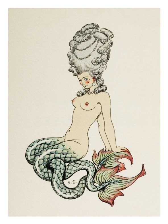 Mermaid George Barbier