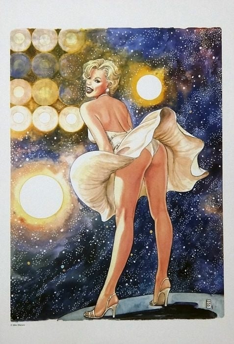 Milo Manara Marilyn Monroe