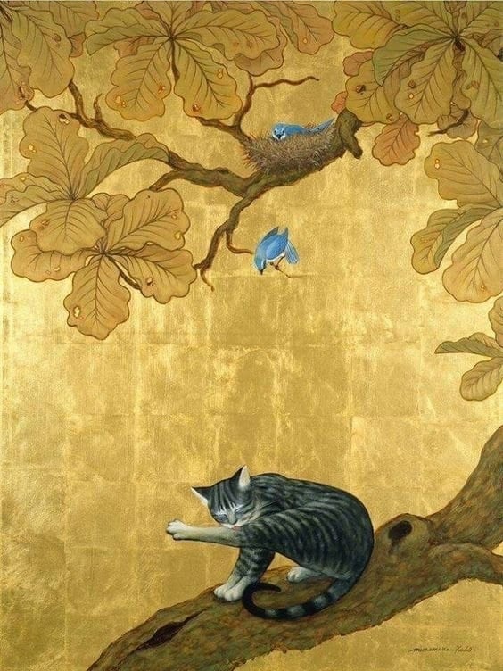 muramasa kudo A Cat and a Bluebird
