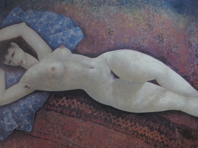 nakamura naondo  Lying nude