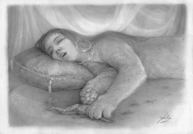 Nap in the playroom by Simone Pinna