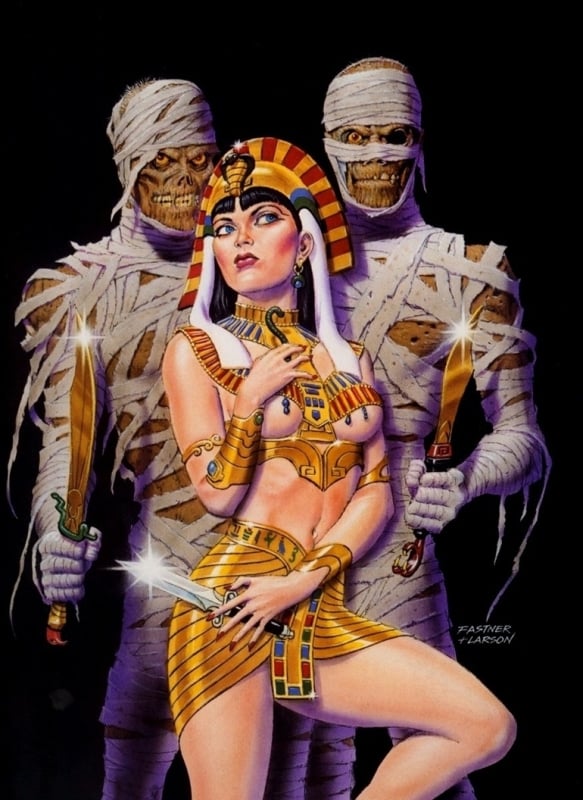 Nepher has Two Mummies by Fastner & Larson