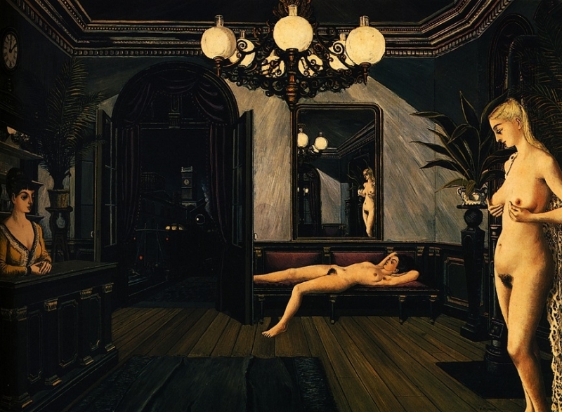 Night Train Paul Delvaux