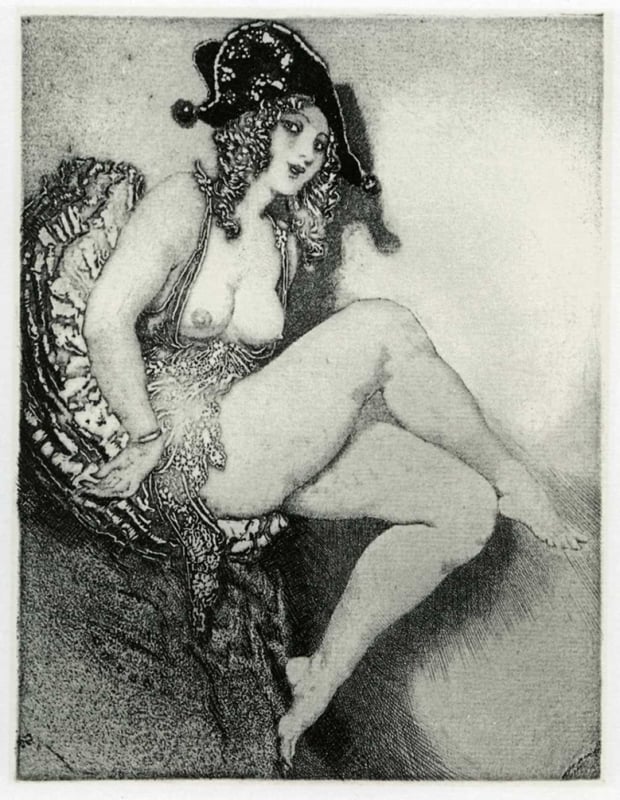 Norman Lindsay Etchings