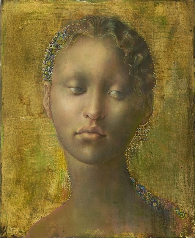Normunds Braslinš female bust portrait