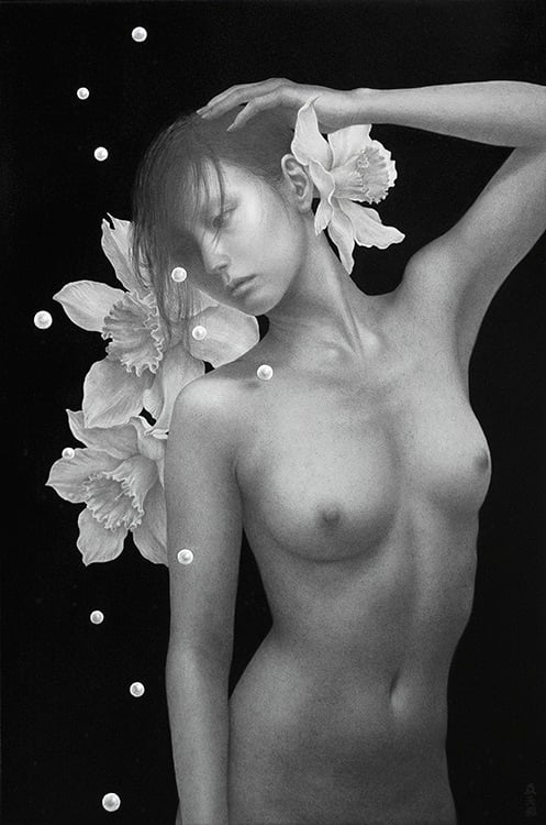 nude art by Amahi Mori