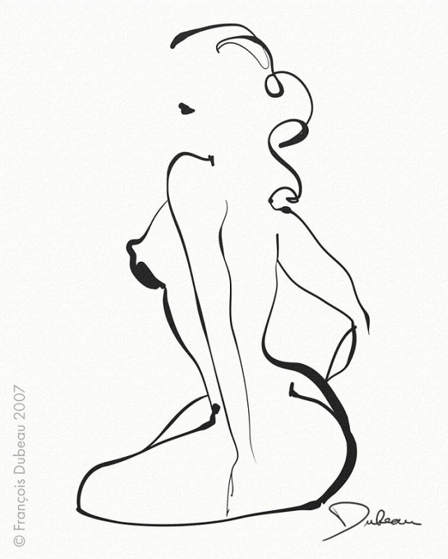 nude art by Francois Dubeau