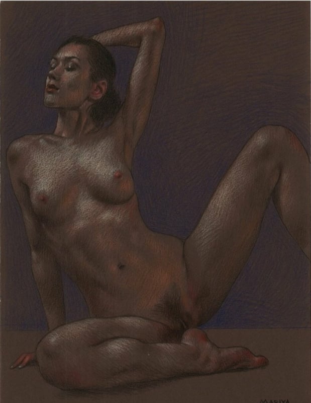 nude female by Daniel Maidman