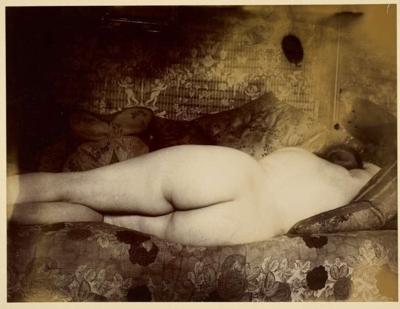 Nude, Femme photograph by Eugène Atget, Paris, France, 1925 Albumen silver print Nude, Femme photograph by Eugène Atget, Paris, France, 1925 Albumen silver print
