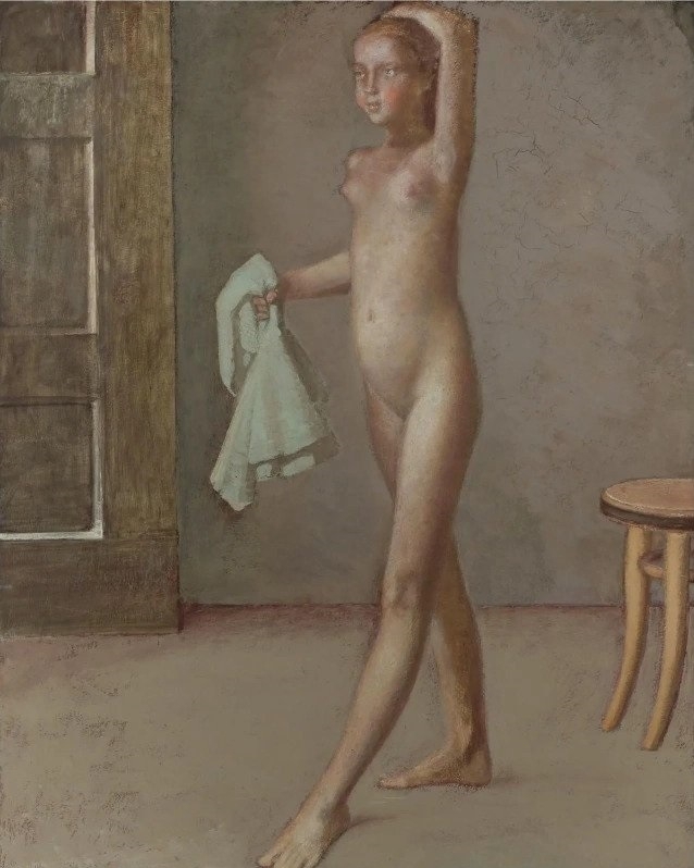Nude With a Towel Balthus
