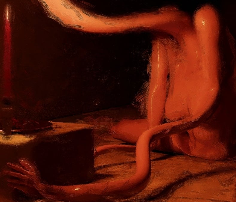 Obsessio Nocturna (detail body yokai)