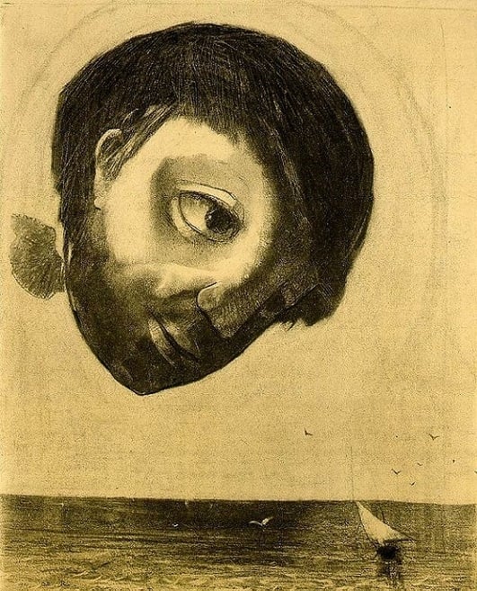 odilon redon Guardian Spirit of the Waters