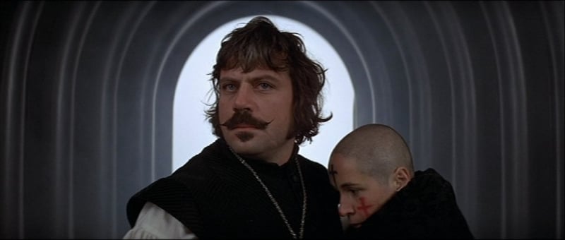 Oliver Reed as Urbain Grandier in The Devils