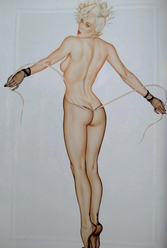 Olivia De Berardinis erotic pin-up