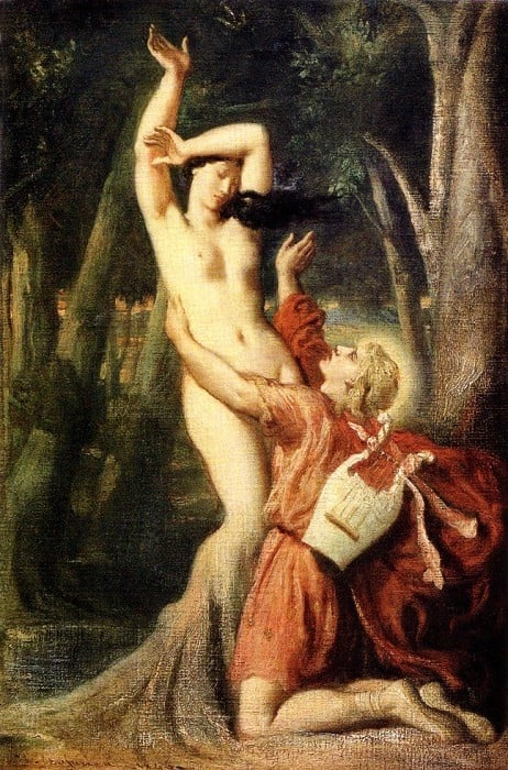  Arborophilia: 'Apollo and Daphne' by Chasseriau (1845)