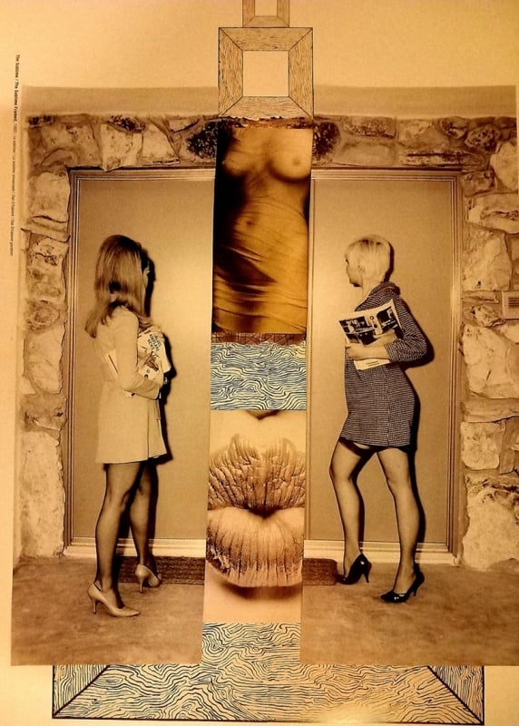 Only Girls Allowed. Art Collage1, illustration by MCC by Cristina Chelaru