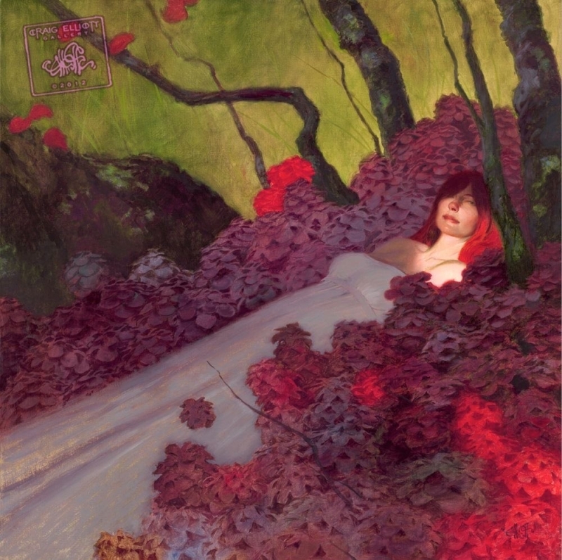 Painting by Craig Elliot