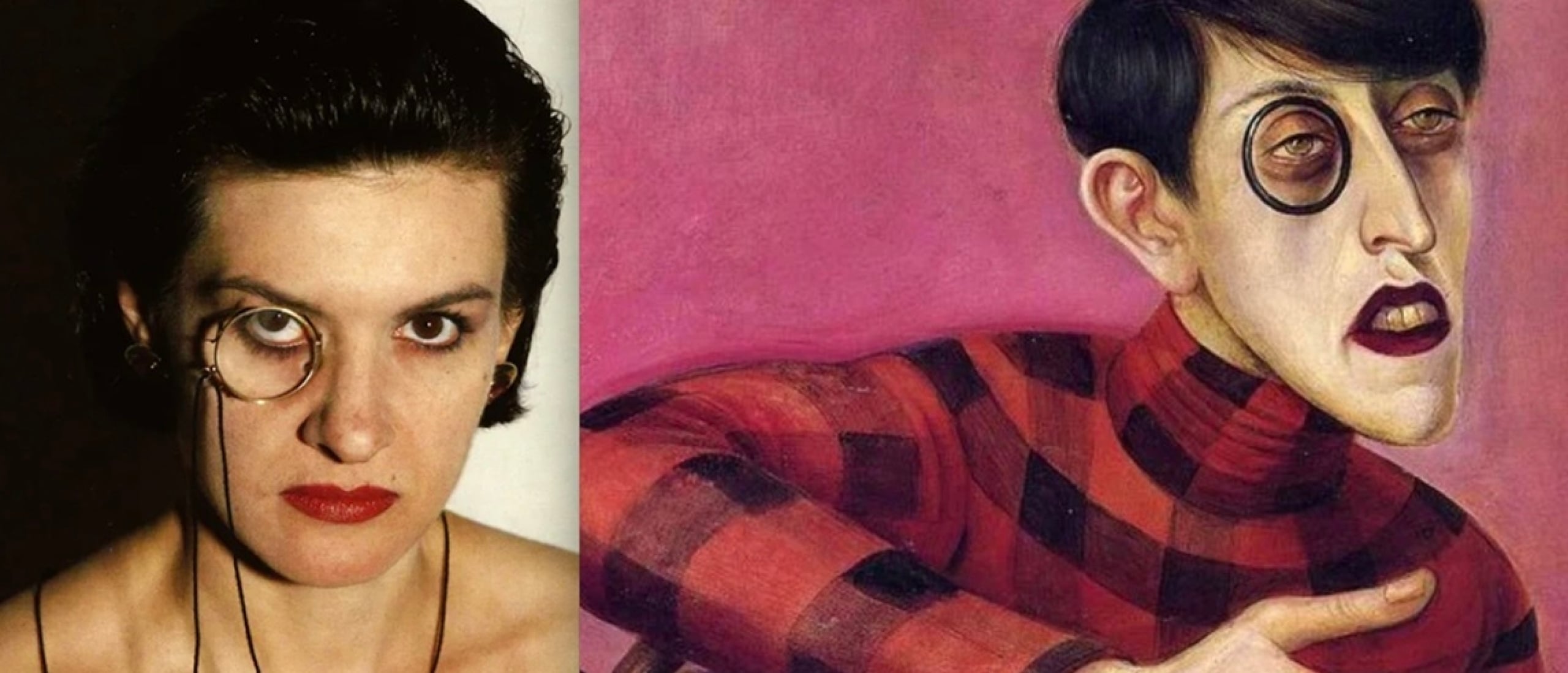 Paloma Picasso by Newton, Sylvia von Harden by Otto Dix