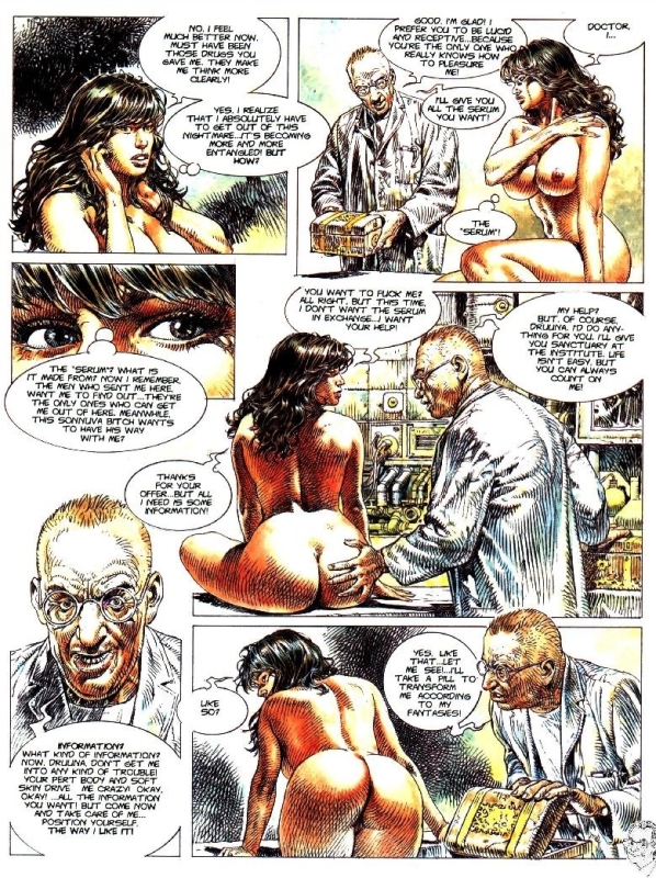 Paolo Eleuteri Serpieri Druuna comic erotic