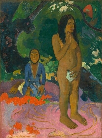 Parau na te Varua ino (Words of the Devil), 1892